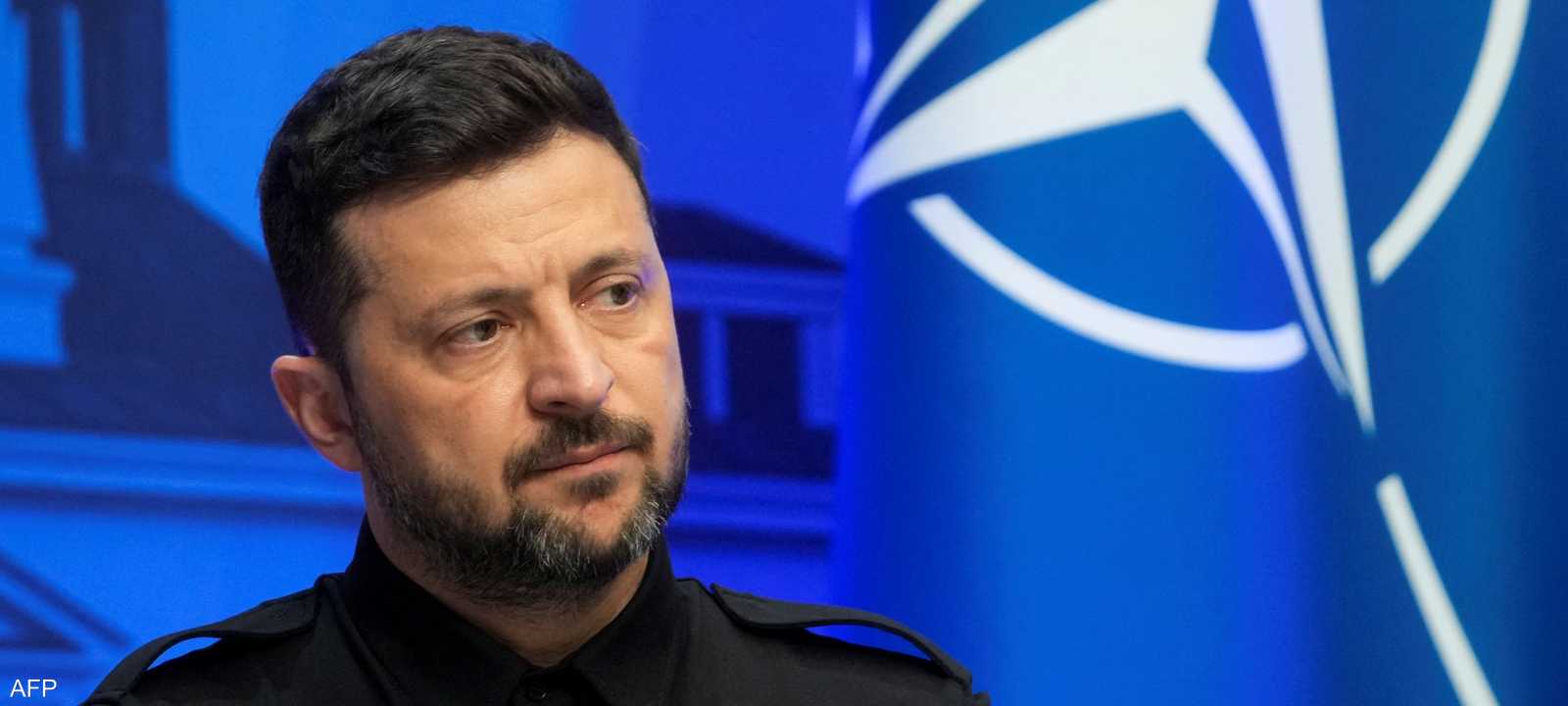 الرئيس الأوكراني فولوديمير زيلينسكي