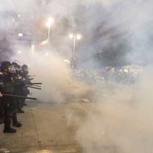 سكاي نيوز عربية ترصد التظاهرات وأجواء التوتر في لوس أنجلوس