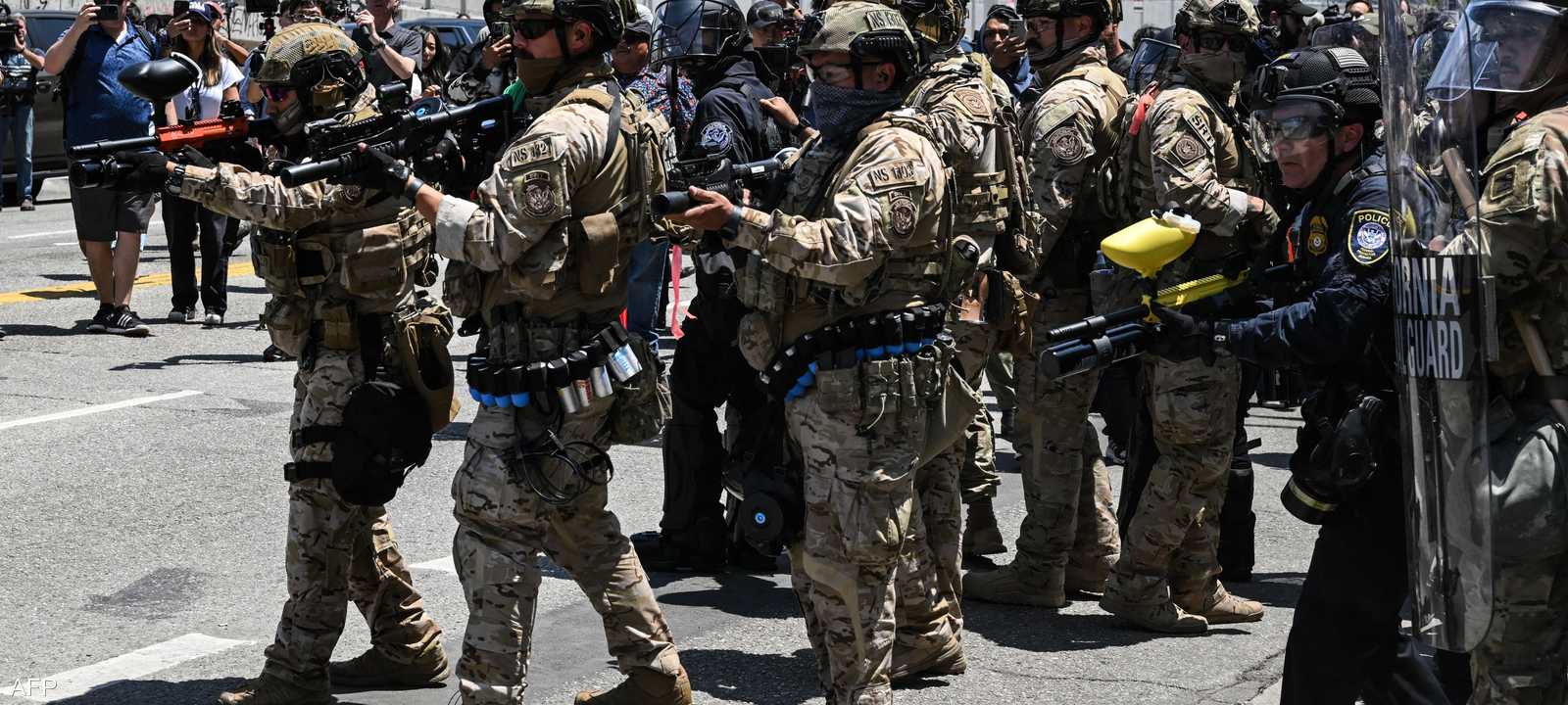 قوات الأمن عززت انتشارها في مناطق المظاهرات