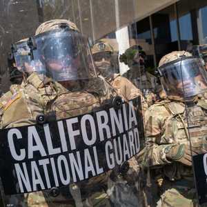 قوات الحرس الوطني تنتشر في لوس أنجلوس بكاليفورنيا