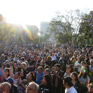 تظاهرات في لوس أنجلوس