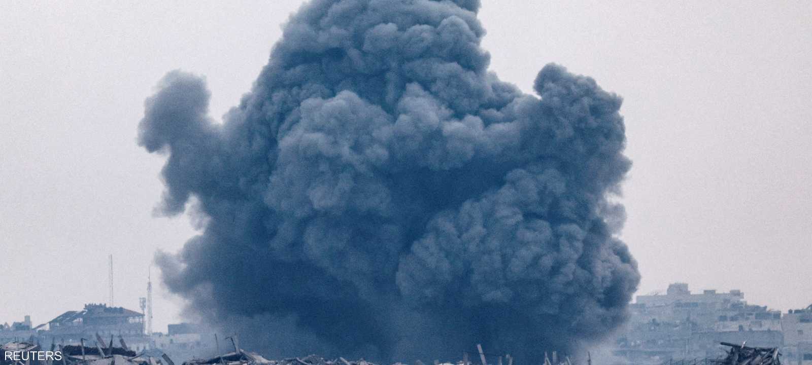 قطاع غزة تحول إلى أكوام من الأنقاض