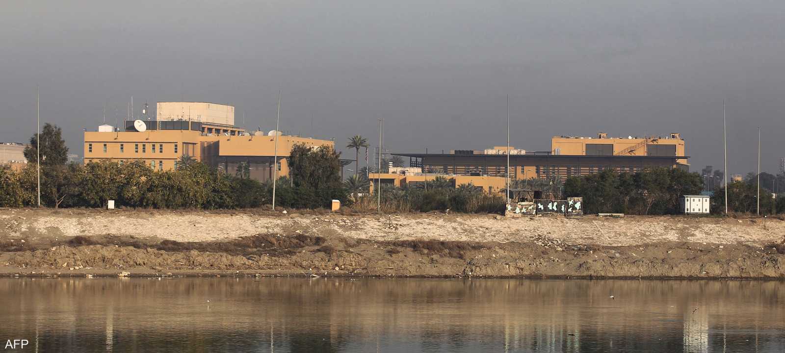 لقطة أرشيفية للسفارة الأميركية في بغداد