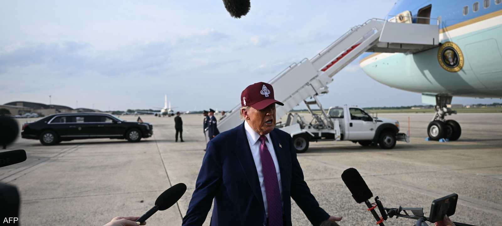 ترامب أكد نبأ إجلاء أميركيين من الشرق الأوسط