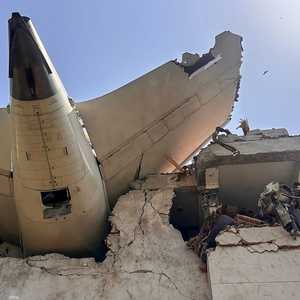 الطائرة المنكوبة