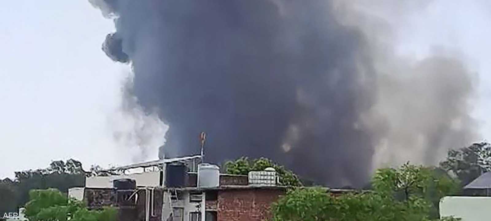 حصيلة قتلى الطائرة الهندية في ارتفاع