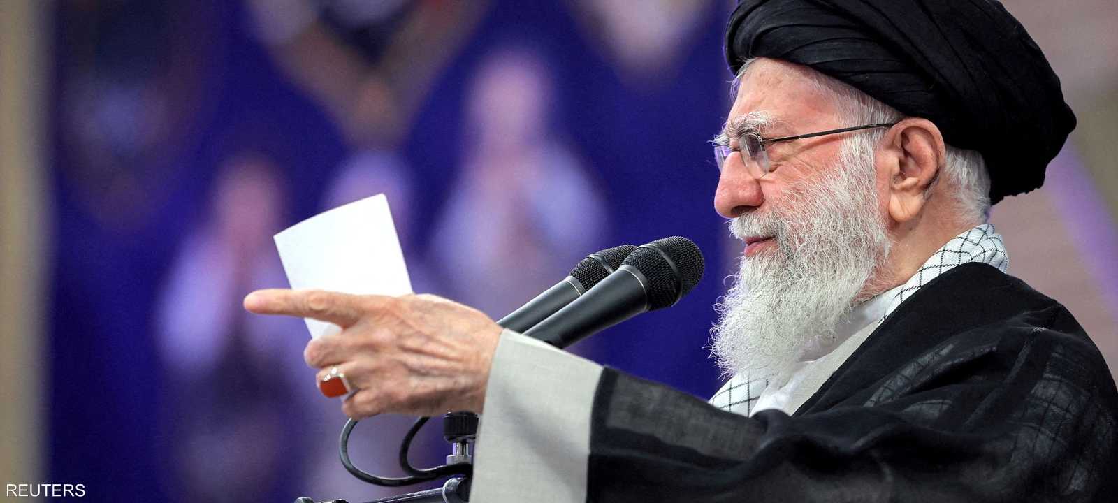 خامنئي توعد برد قوي على إسرائيل