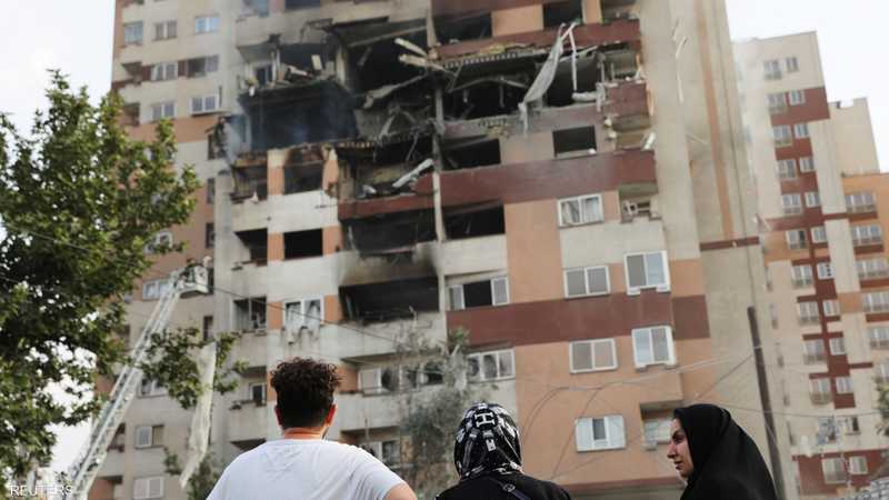 الهجمات الإسرائيلية أحدثت دمارا كبيرا في طهران