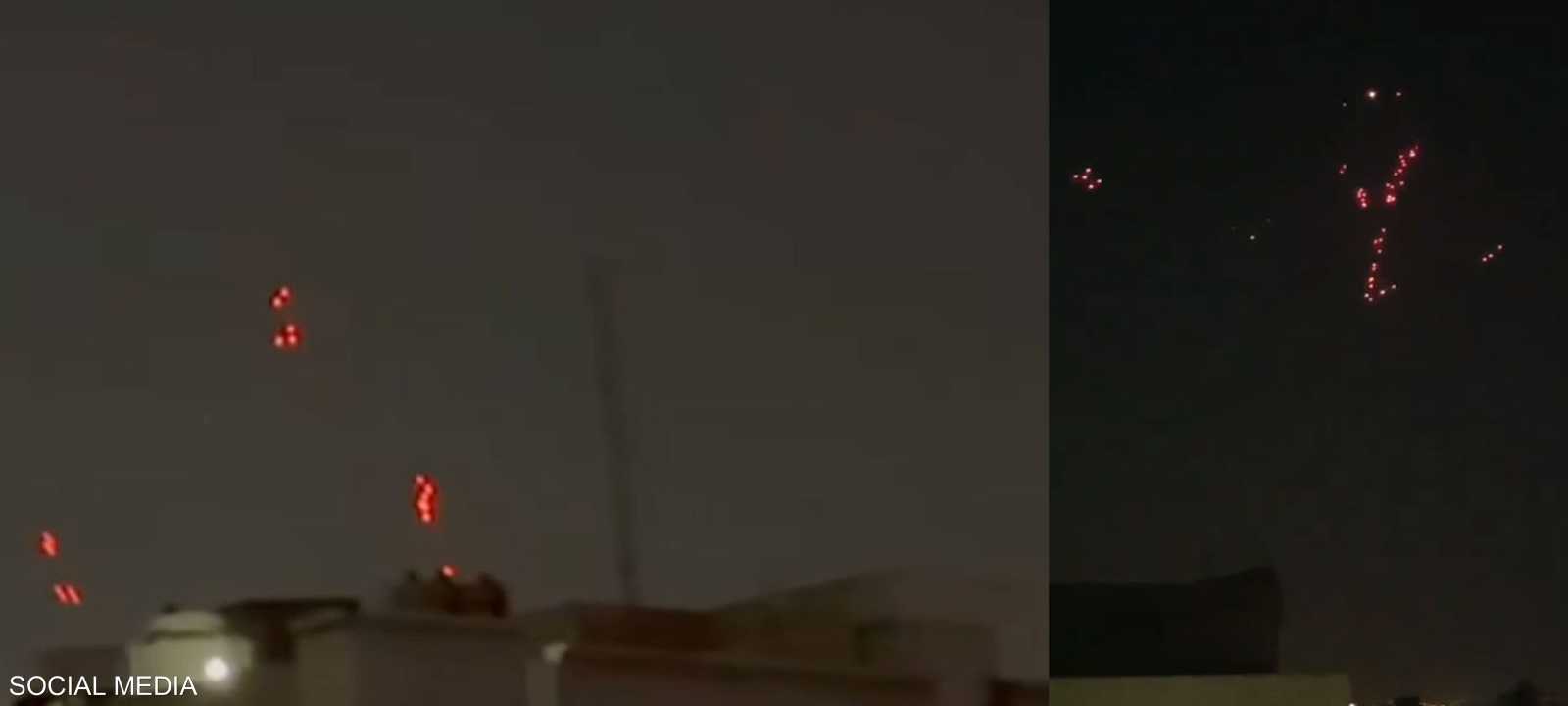 إيران تتصدى لمقذوفات من إسرائيل