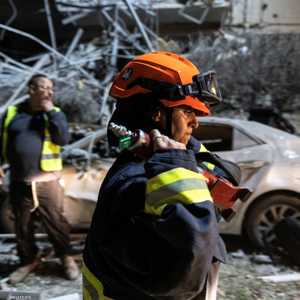 إصابة مبنى في رامات غان بصاروخ إيراني