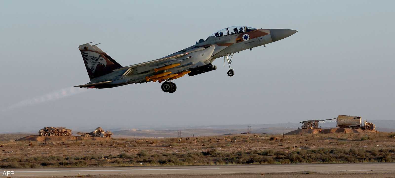 أرشيفية لمقاتلة حربية إسرائيلية