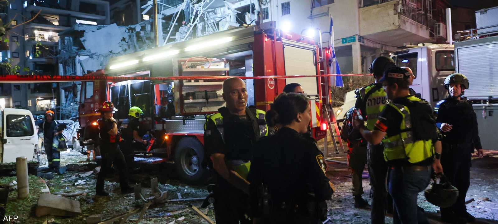 قالت خدمة الإطفاء والإنقاذ الإسرائيلية إن 4 منازل تضررت