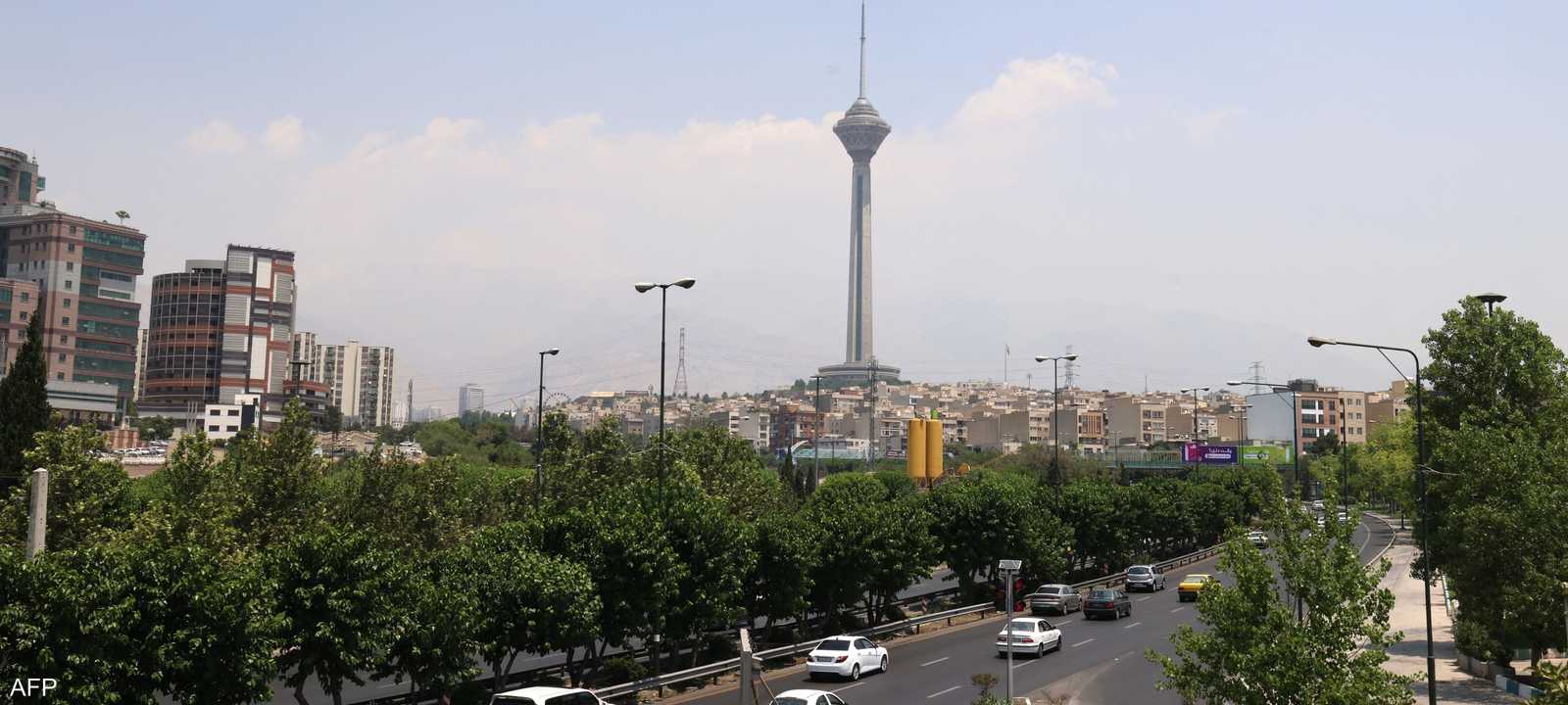 مشهد من العاصمة الإيرانية طهران