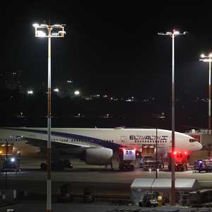 طائرة ركاب إسرائيلية تابعة لشركة "إل عال"