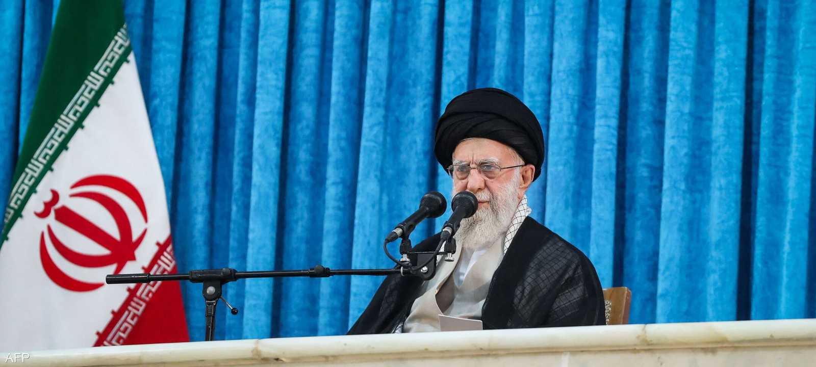 المرشد الإيراني علي خامنئي