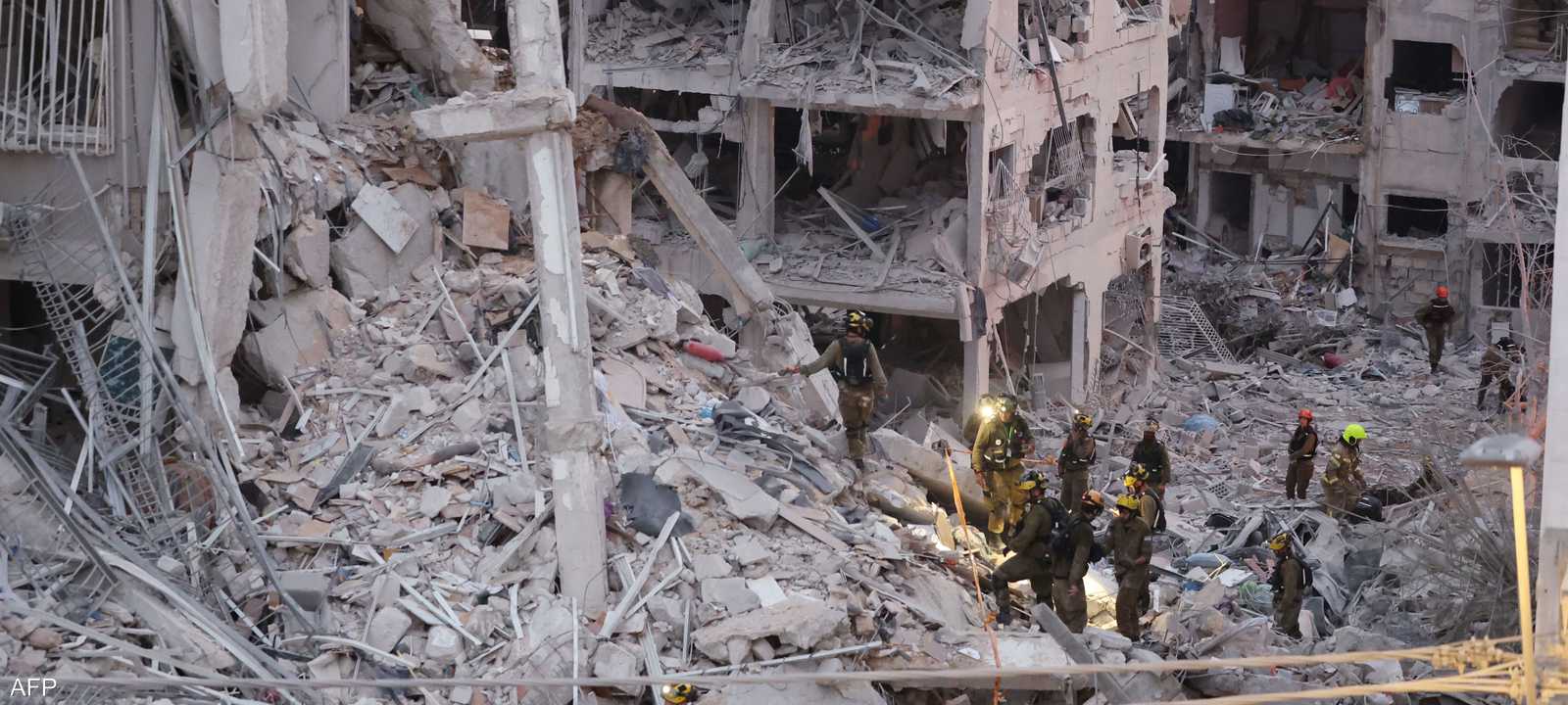 بات يام جنوب تل أبيب تعرض لقصف إيراني