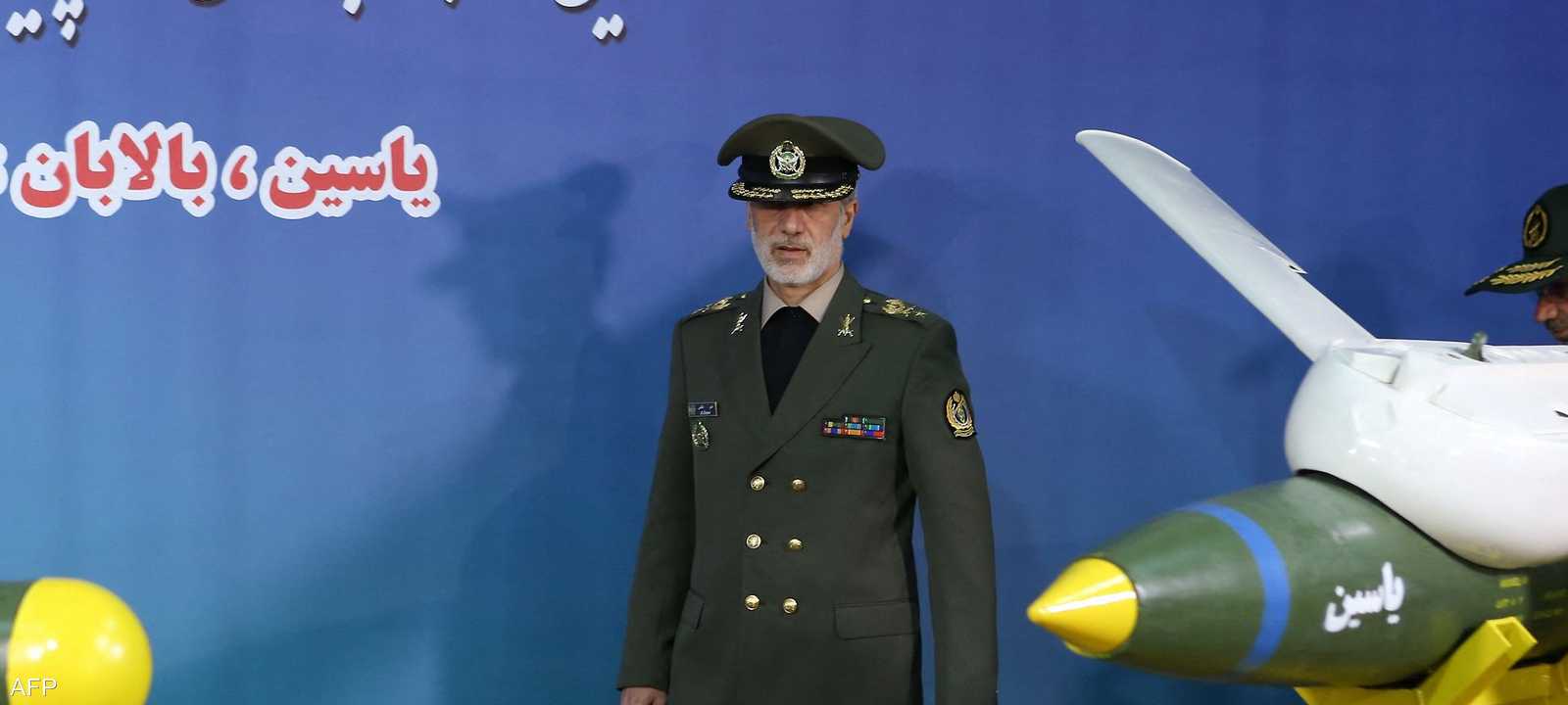 القائد العام للجيش الإيراني اللواء أمير حاتمي