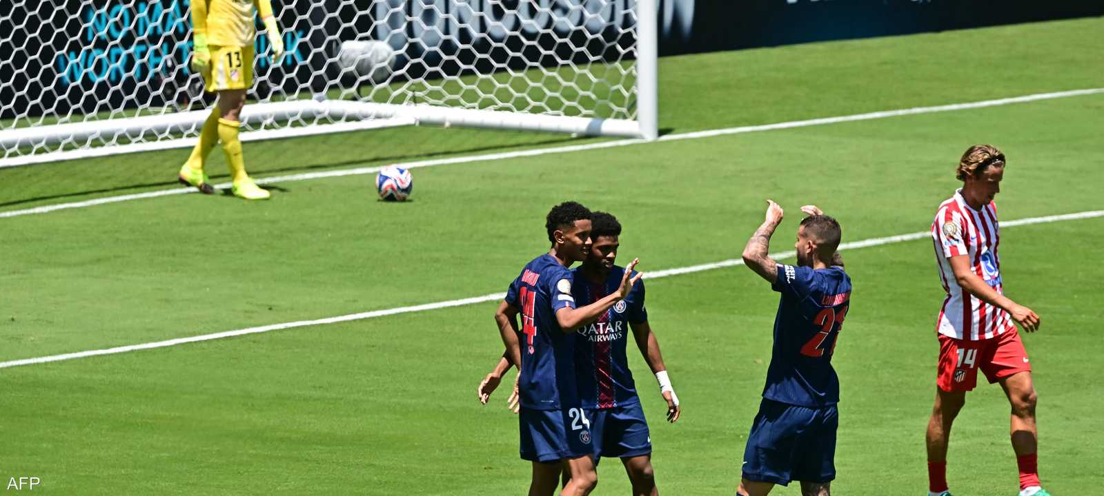 سان جرمان تفوق على أتلتيكو باكتساح