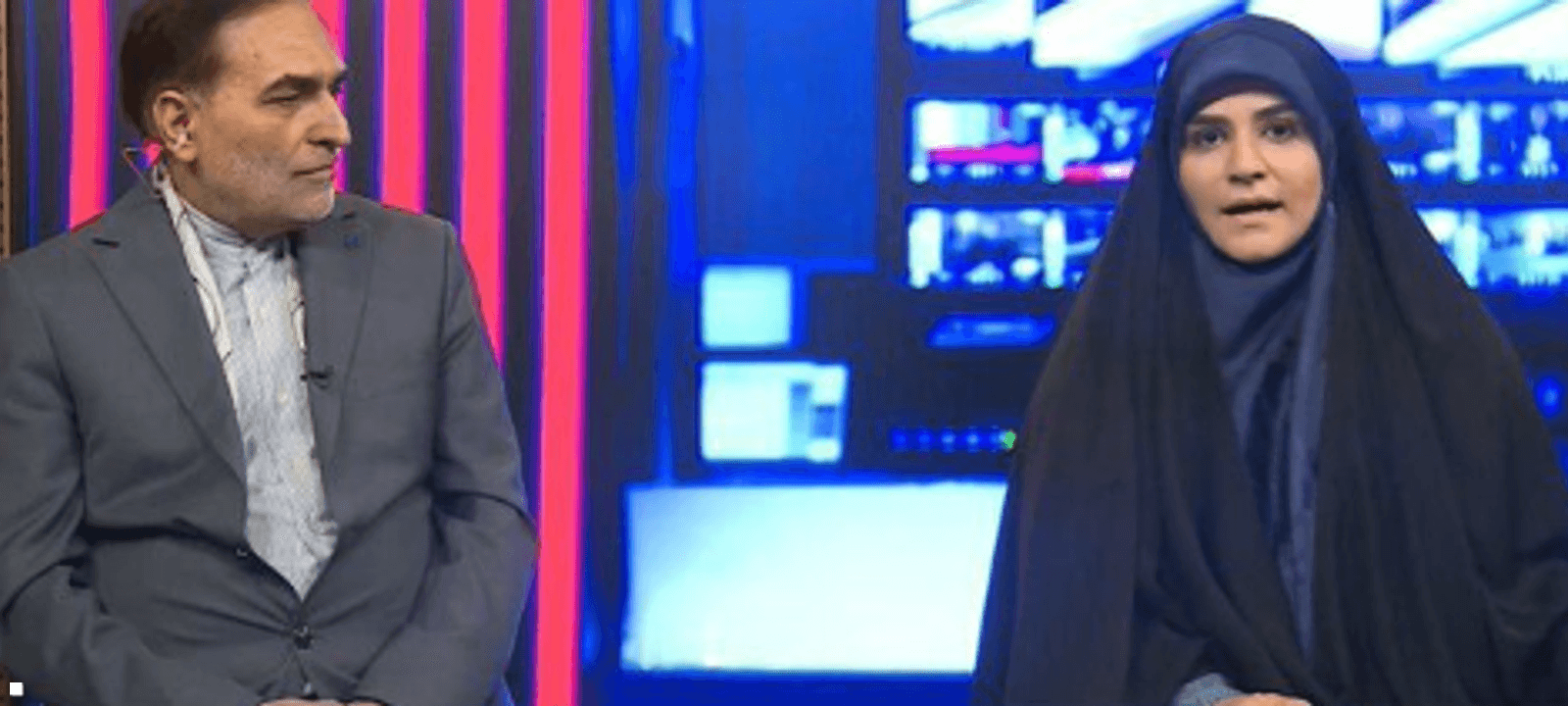 ظهرت المذيعة مجددا على الهواء بعد عودة البث