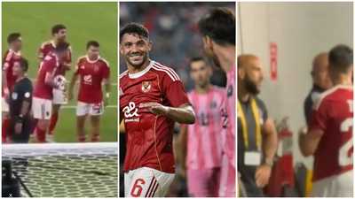 4 مشاهد.. سلوكيات من بعض لاعبي الأهلي أثارت الجدل بالمونديال