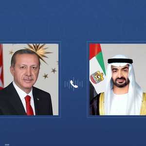 الشيخ محمد بن زايد وأردوغان يبحثان هاتفيا التطورات الإقليمية