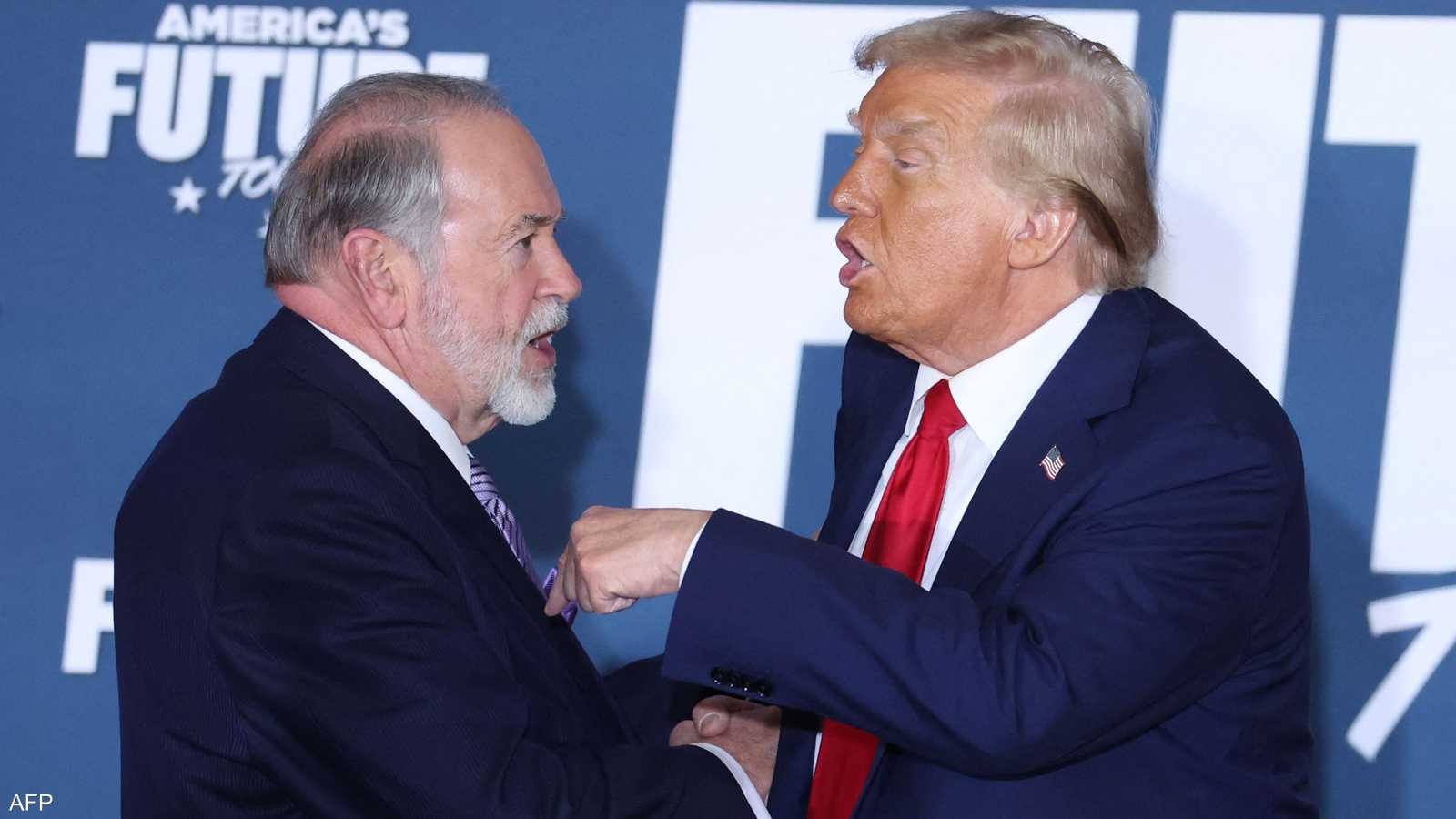 ترامب وهاكابي