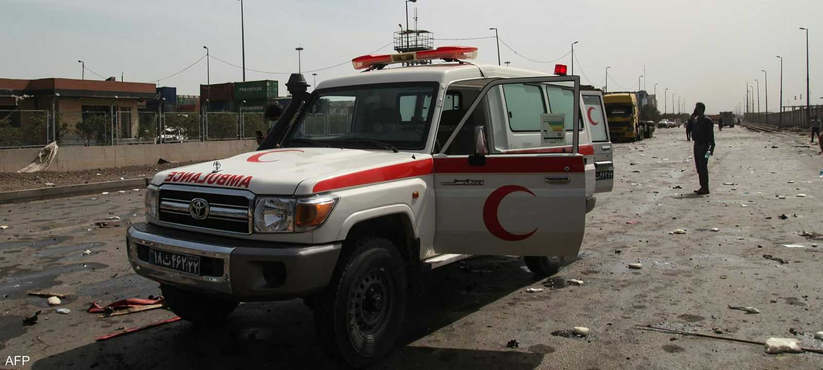 سيارة إسعاف في إيران - أرشيفية