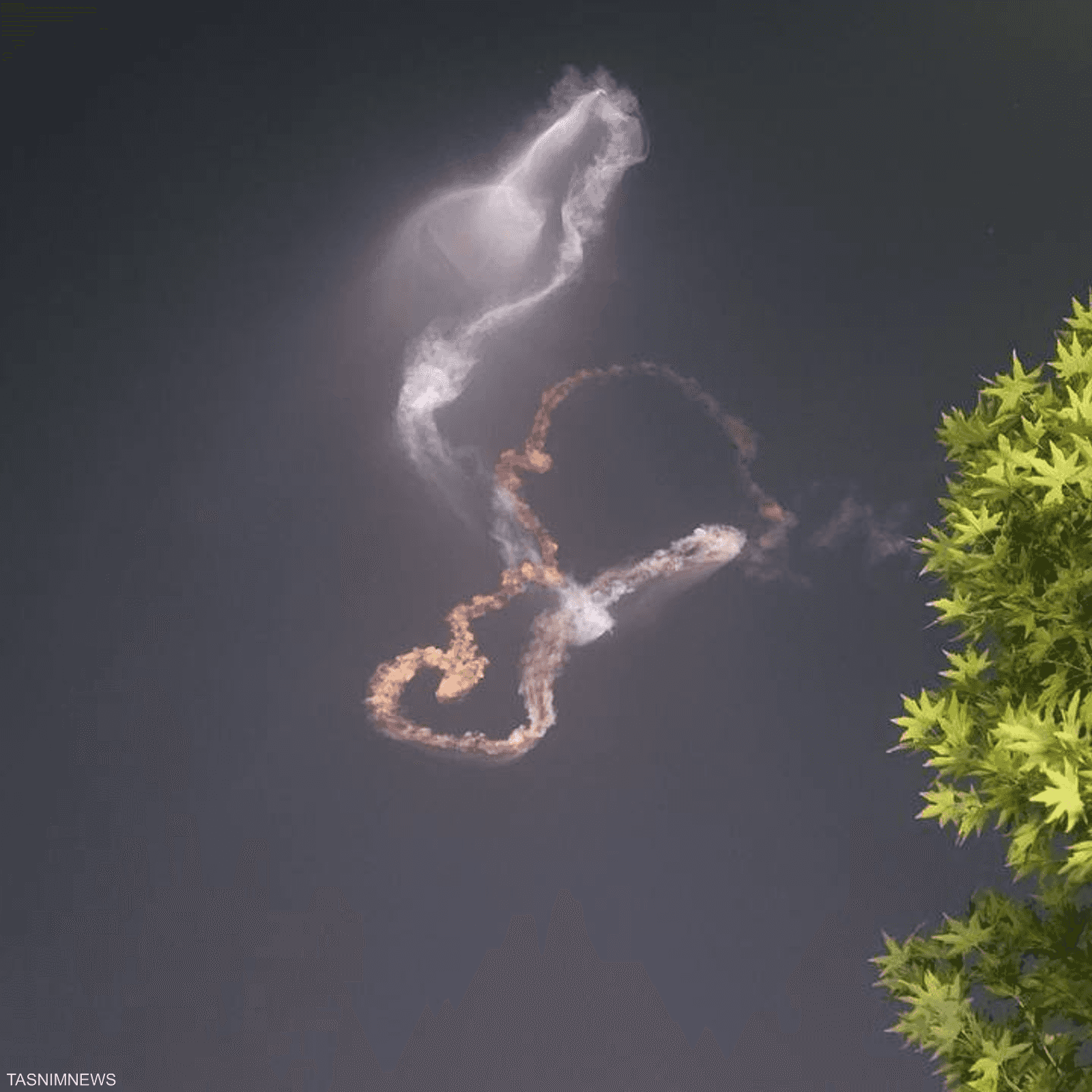 آثار صاروخ سجيل