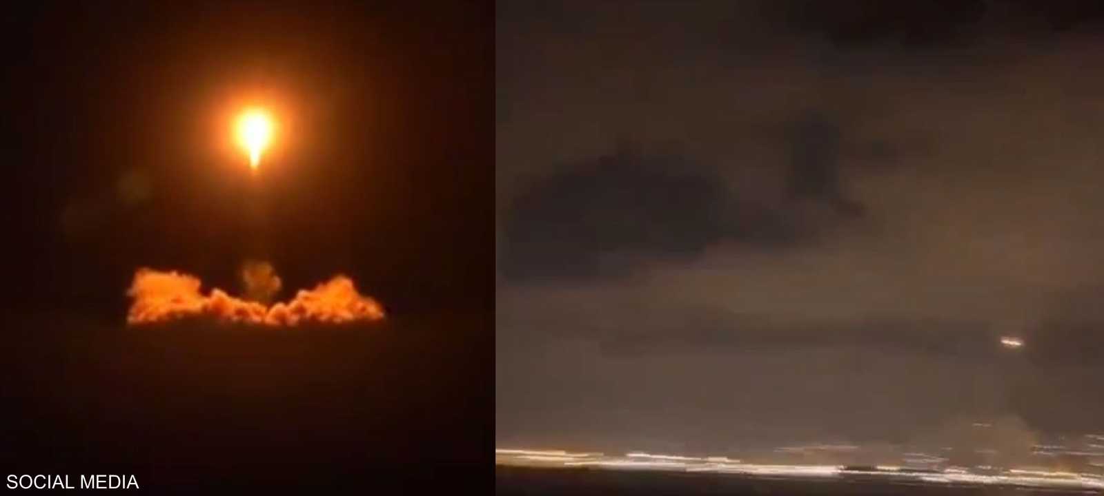 إيران تطلق دفعة جديدة من الصواريخ على إسرائيل