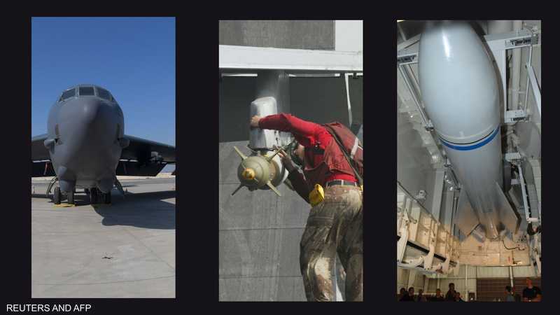 أسلحة أميركية متطورة بقدرات تدمير عالية