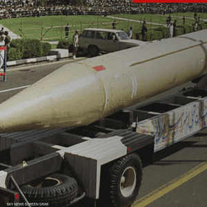 الصواريخ الإيرانية