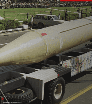 الصواريخ الإيرانية