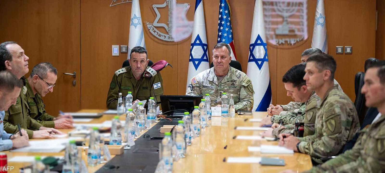 كوريلا ورئيس أركان الجيش الإسرائيلي السابق هيرتسي هاليفي