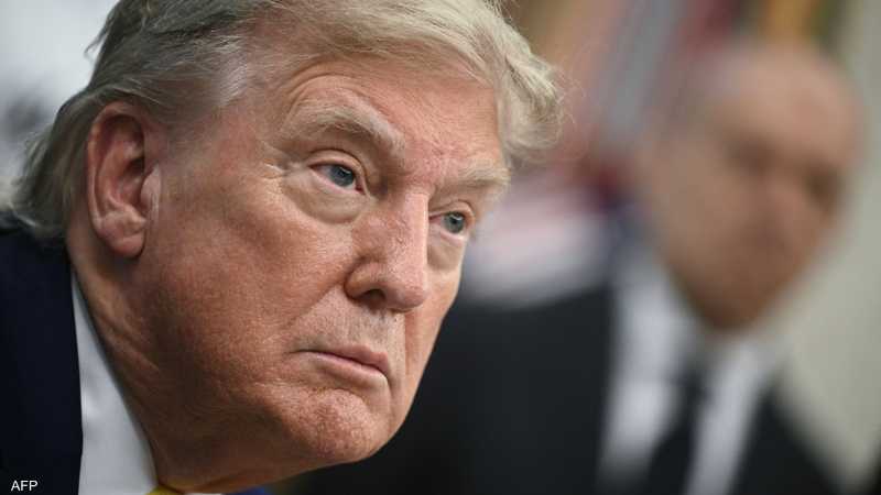 الرئيس الأميركي دونالد ترامب