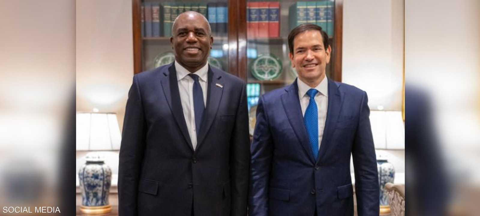ديفيد لامي أجرى محادثات مع ماركو روبيو