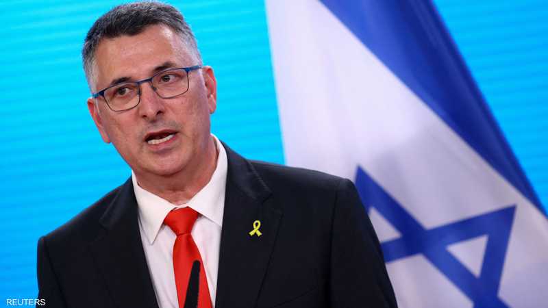 وزير الخارجية الإسرائيلي جدعون ساعر