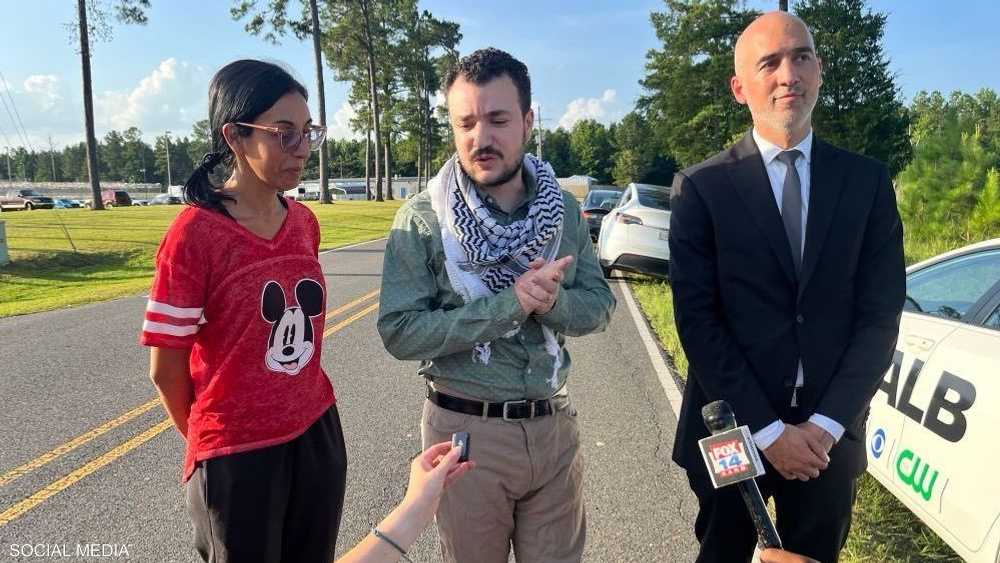 خليل لحظة الإفراج عنه