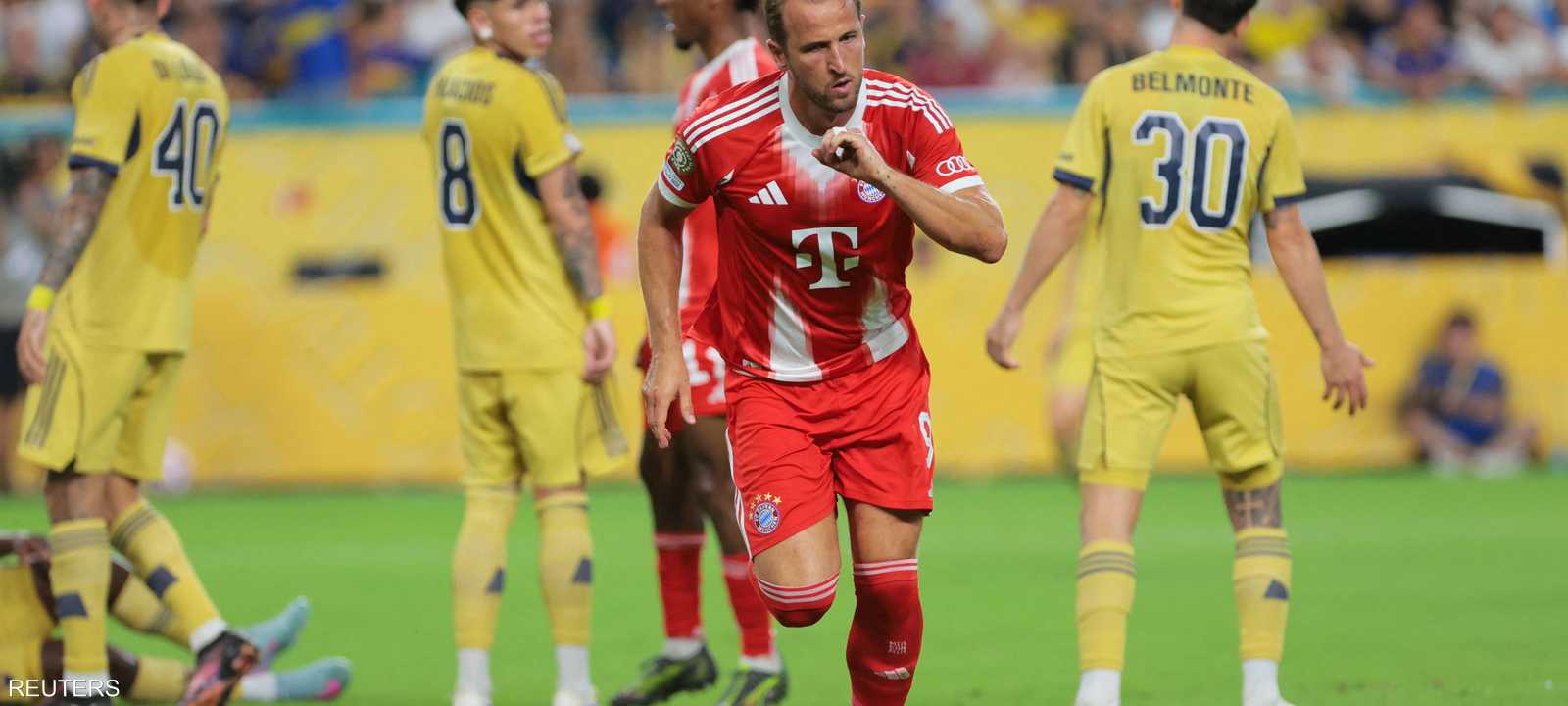 كين افتتح التسجيل لبايرن