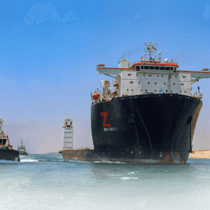 السفينة كانت في رحلة من هولندا إلى السودان