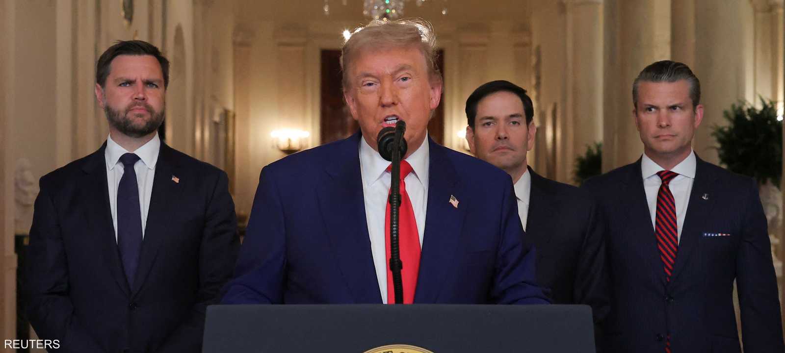 ترامب أعلن قصف 3 مواقع نووية في إيران