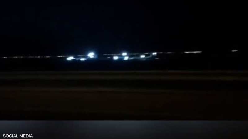 أضواء ساطعة ظهرت في مقطع الفيديو