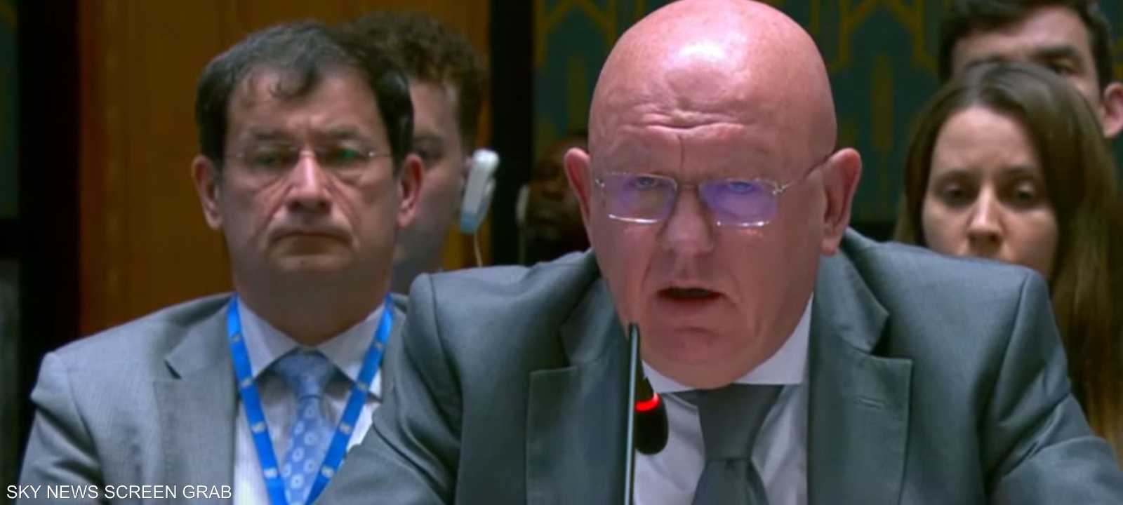 مندوب روسيا الدائم لدى الأمم المتحدة، فاسيلي نيبينزيا