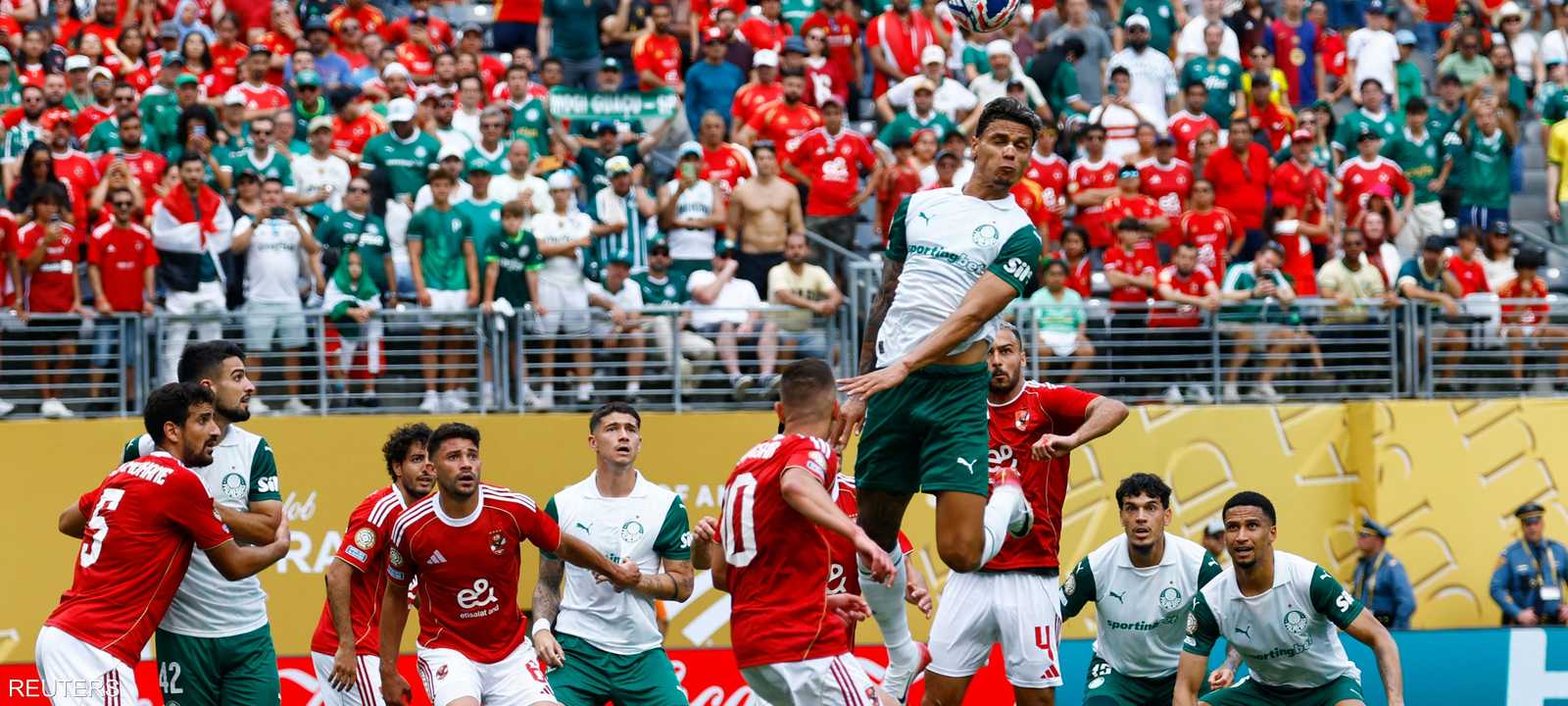 من مباراة الأهلي وبالميراس