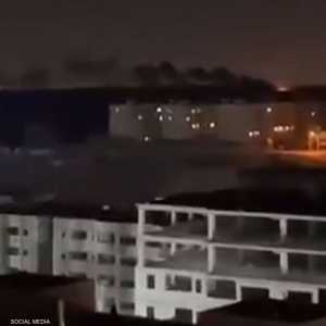 صورة متداولة لضربات جوية إسرائيلية استهدفت بارشين