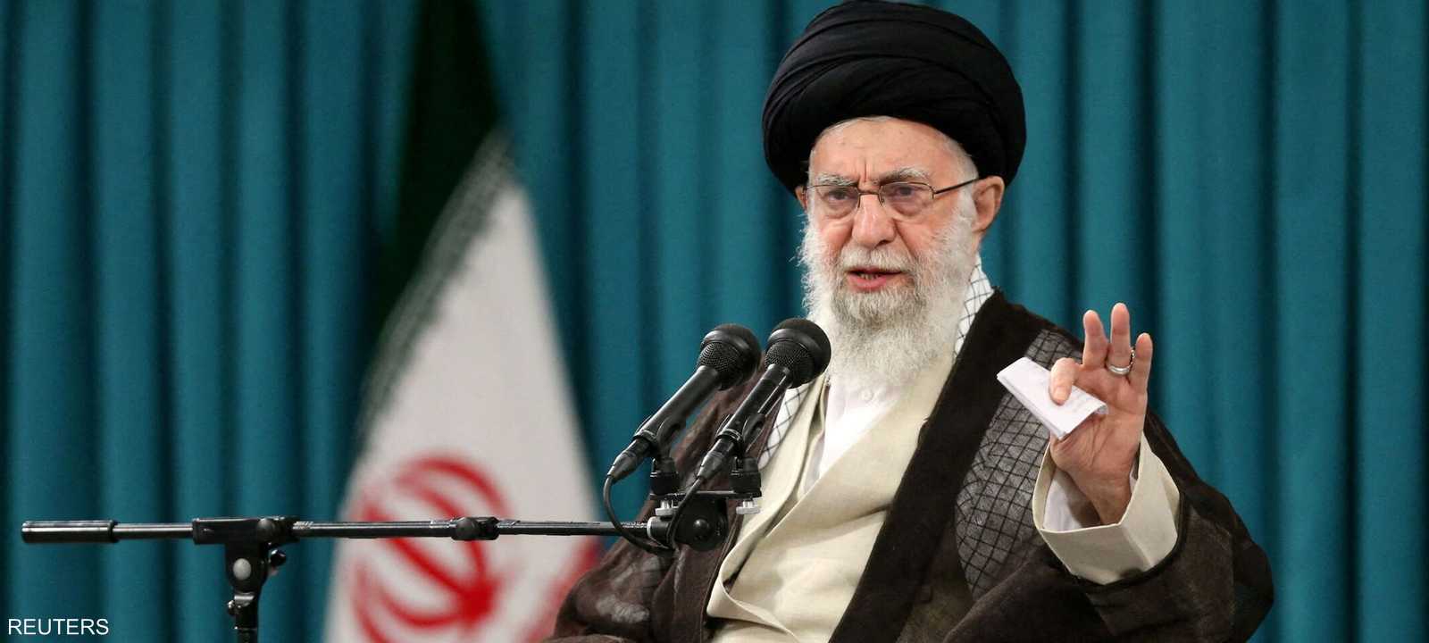 المرشد الإيراني علي خامنئي