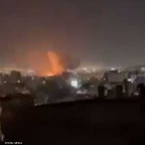 صورة متداولة لانفجار في العاصمة الإيرانية طهران