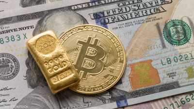 التهدئة تشعل تبادل الأدوار بين الذهب والبيتكوين