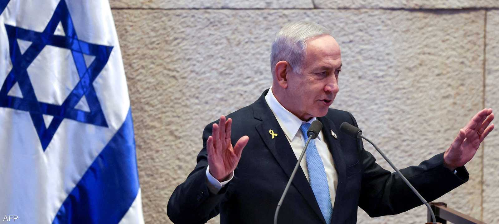 رئيس الوزراء الإسرائيلي، بنيامين نتنياهو