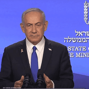 رئيس الوزراء الإسرائيلي بنيامين نتنياهو