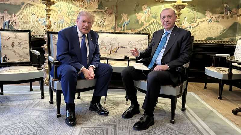 أردوغان وترامب التقيا في لاهاي